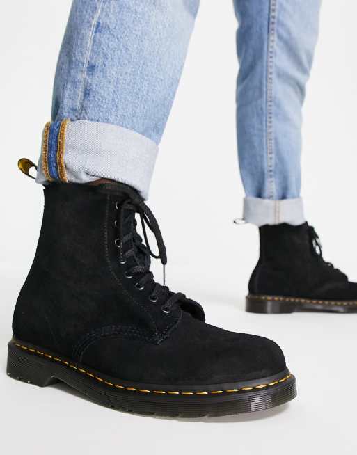 BOTA HOMBRE DR MARTENS 1460 PASCAL NEGRO Color NEGRO Talla 40