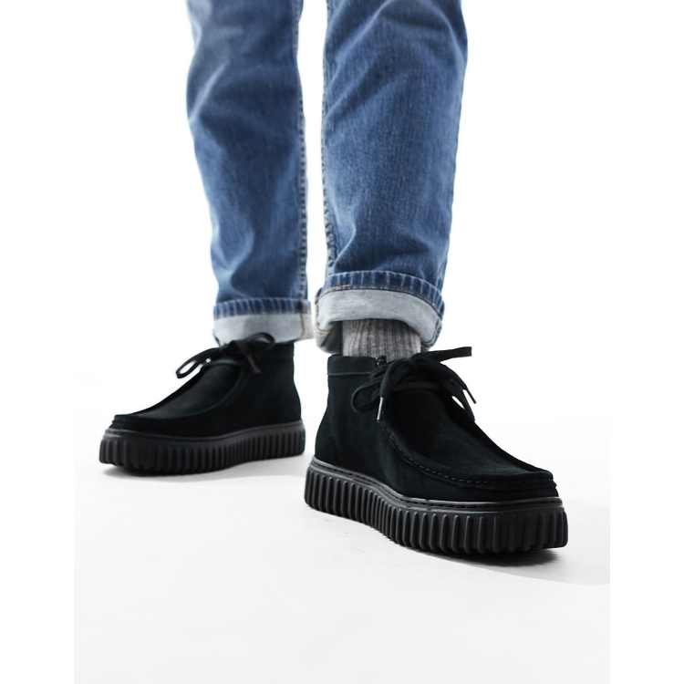 Botas negras de ante Torhill Hi de Clarks ClassicfuncenterShops