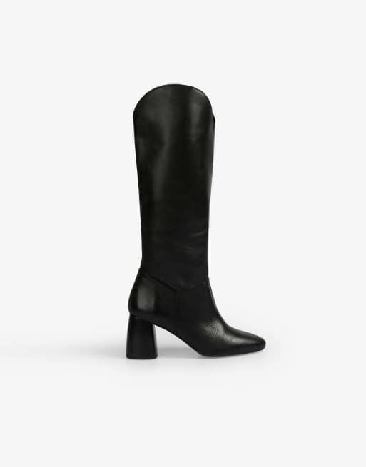 Botas negras de caña alta Cool de Scalpers