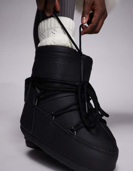 Botas negras de caña baja Icon de Moonboot, 4 de 4