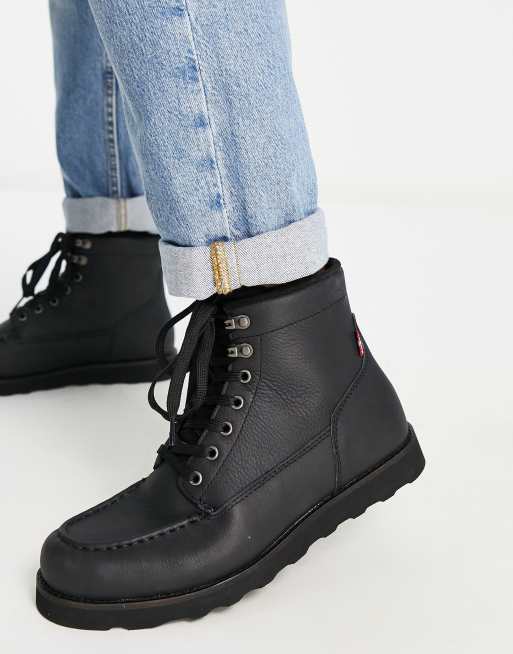 Botas levis negras para hombre hot sale