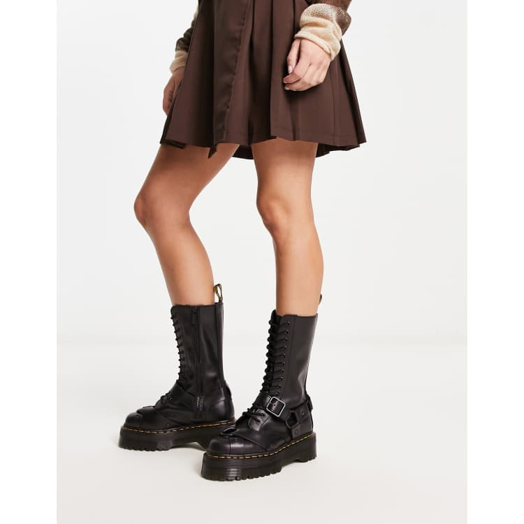 Botas negras clearance tipo martens