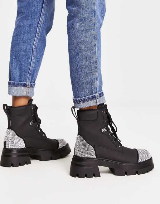 Asos botas militares hot sale