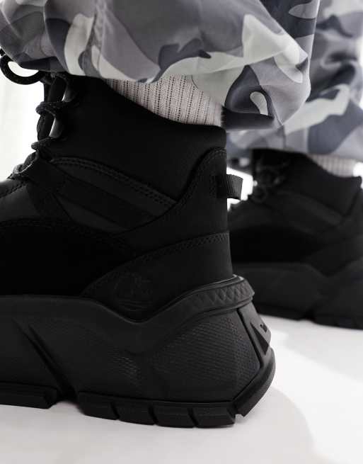 Botas negras de nobuk Turbo Hiker de Timberland, 3 de 4