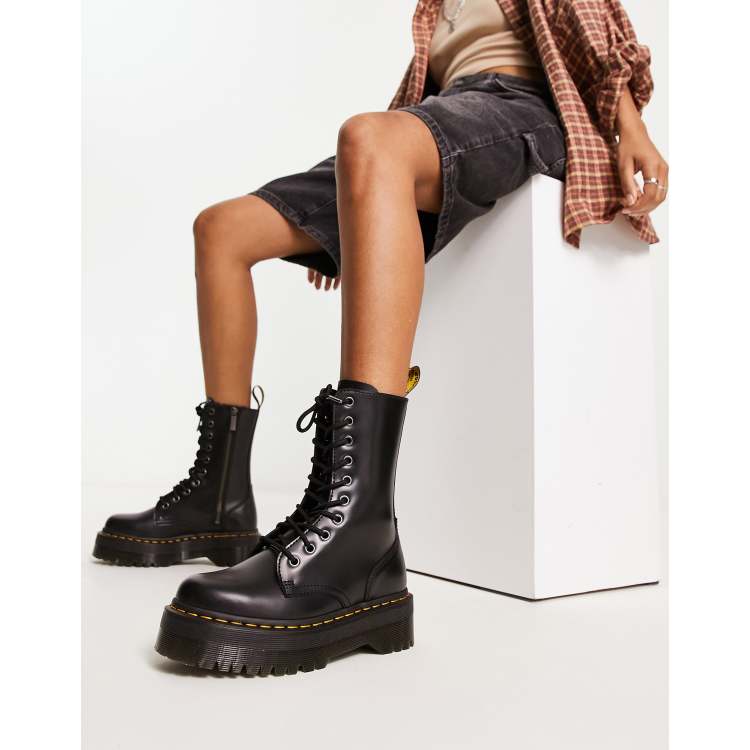 Botas negras Jadon Hi de Dr Martens ASOS