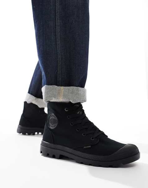 Botas negras monocromáticas de Palladium - view 1