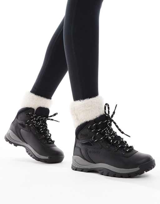Botas negras Newton Ridge Plus de Columbia, 4 de 4