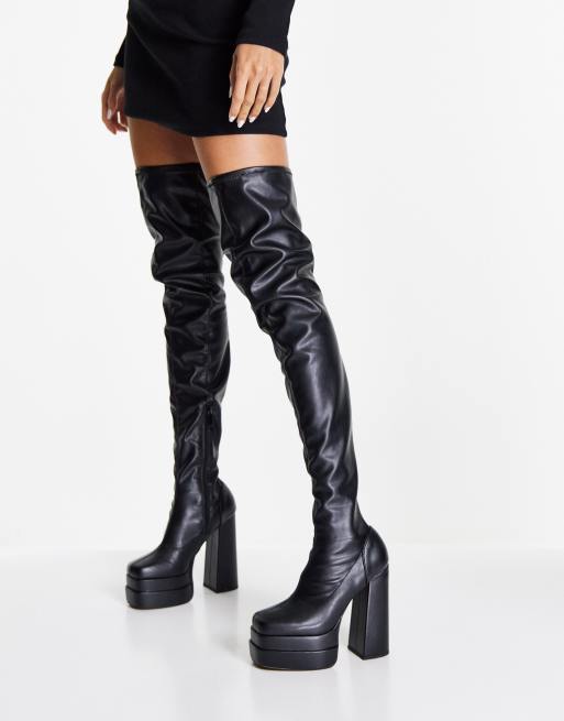 Asos botas online plataforma