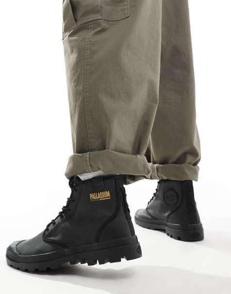 Botas negras revestidas Pampa Hi de Palladium - view 1