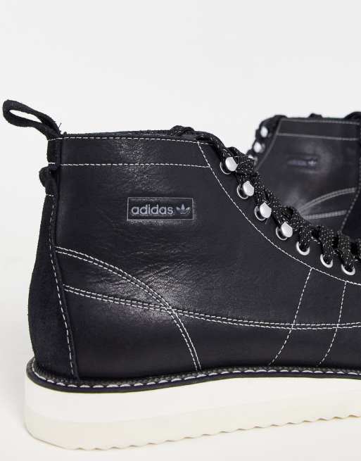 Botas negras Superstar de adidas Originals