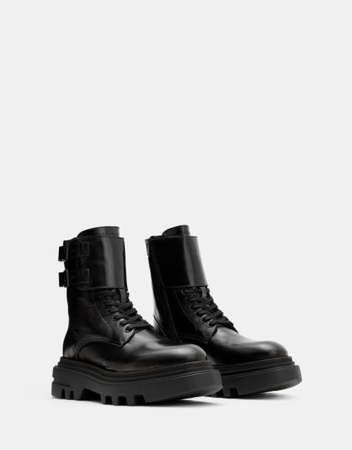 Botas negro brillante Zoe de AllSaints