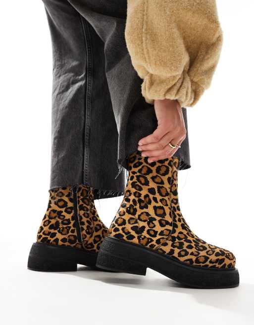 Zapatos Animal Look Botas Leopardo Zapatos Animal Print Looks Con