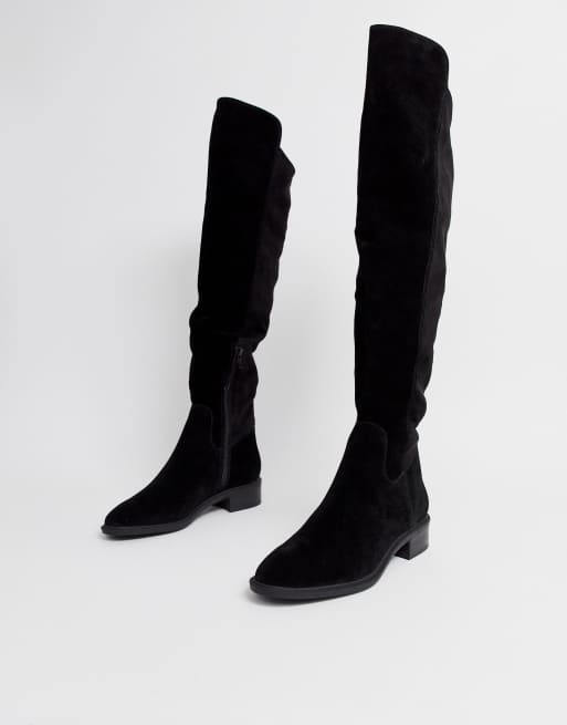 Botas altas ante online negro