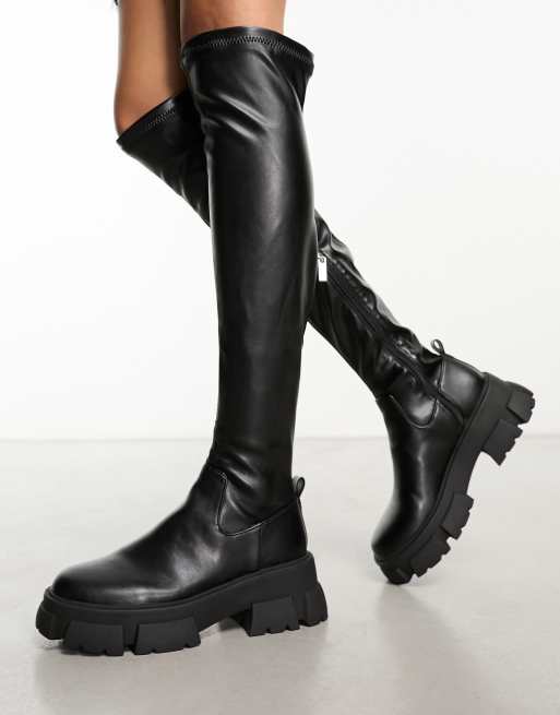 Botas steve best sale madden negras