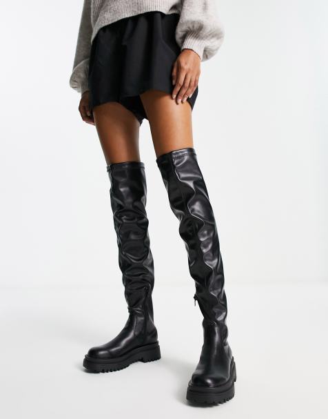 Botas altas mujer por encima rodilla hot sale