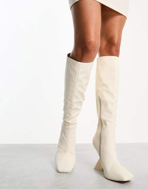 Botas tacon cuña sales