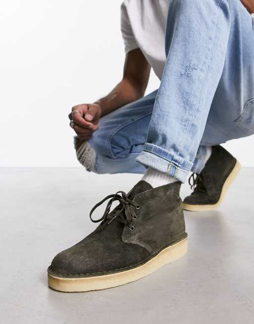 Botas verde de ante Desert Coal de Originals | ASOS