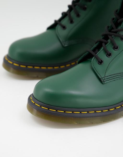 BOTA HOMBRE DR MARTENS 1460 SMOOTH VERDE Color VERDE Talla 40