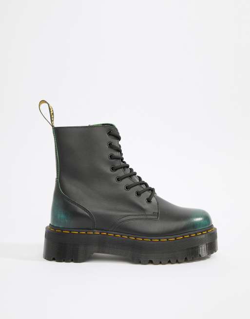 Botas doctor martin cheap verdes