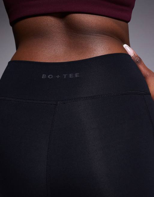 Bo+Tee leggings with pockets co-ord in black, 5 of 5
