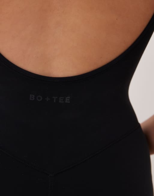 Bo+Tee low back jumpsuit in black, 3 of 4