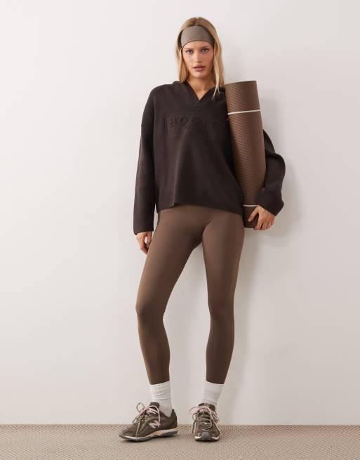 Bo+Tee oversized hoodie in espresso, 2 of 4