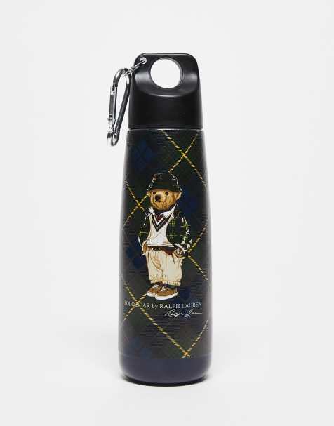 Botella de agua azul marino reutilizable con diseño de Polo Bear de Polo Ralph Lauren - view 1