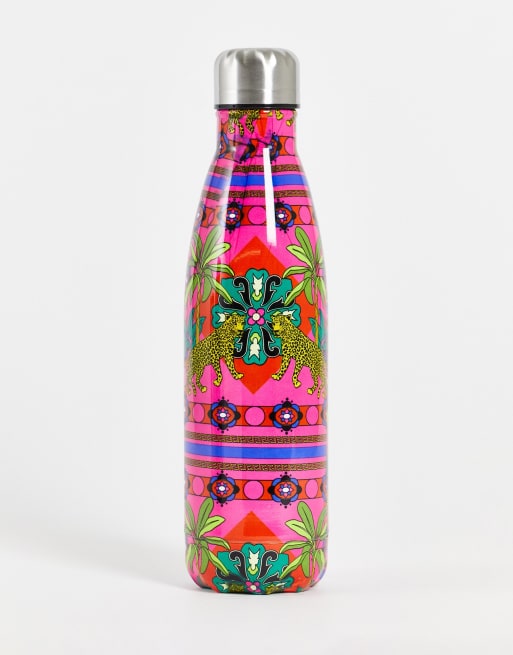 Botella de agua térmica con diseño estampado de Chelsea Peers