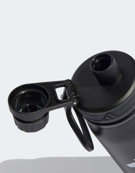 Botella negra de metal con tapón de rosca de 0,6 l de adidas Performance, 3 de 3