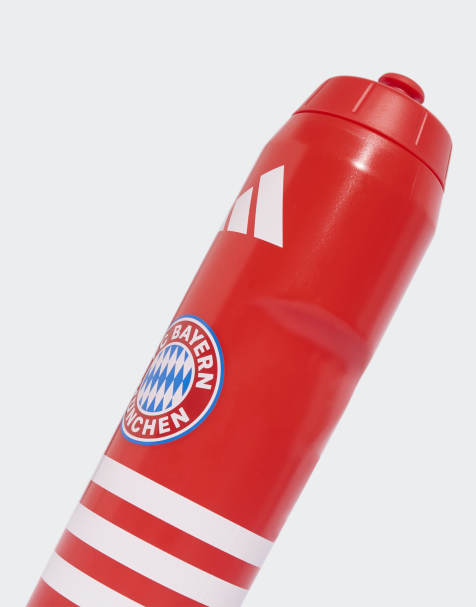 Botella roja y blanca con diseño de la primera equipación del FC Bayern de adidas Performance - view 1