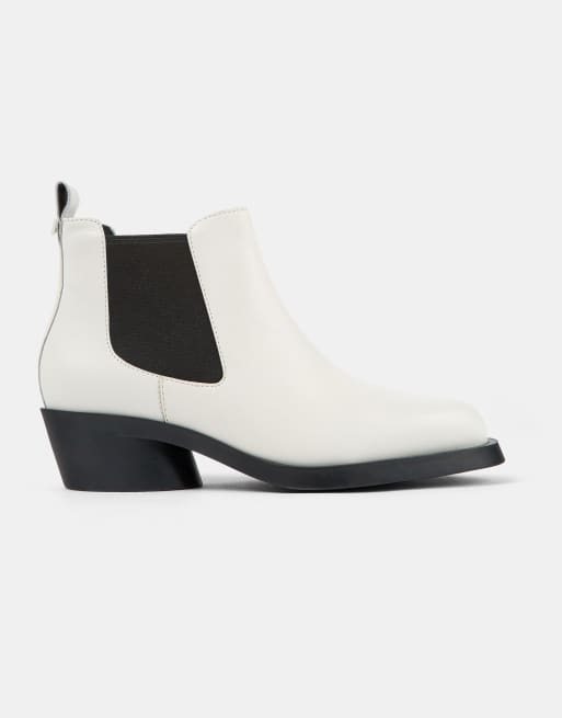 Botines blanco beis Bonnie de Camper