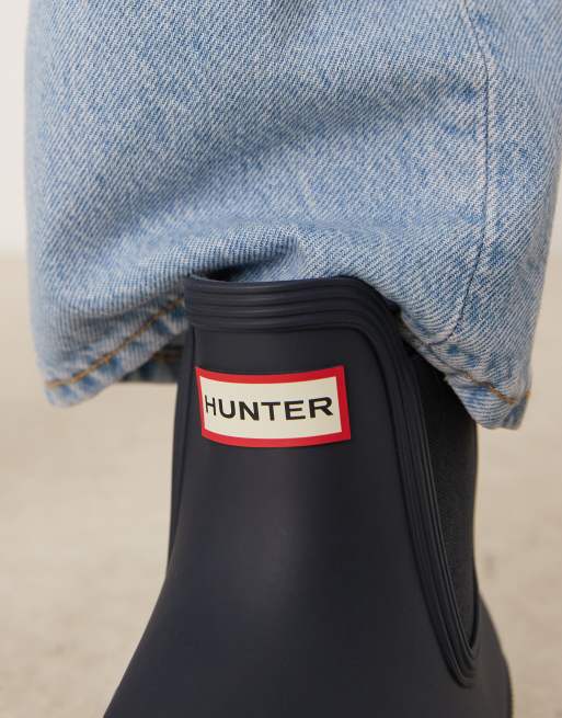 Botines Chelsea azul marino Original de Hunter, 2 de 4