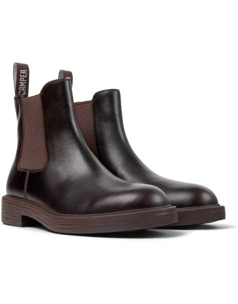 Botines Chelsea burdeos de Camper - view 1