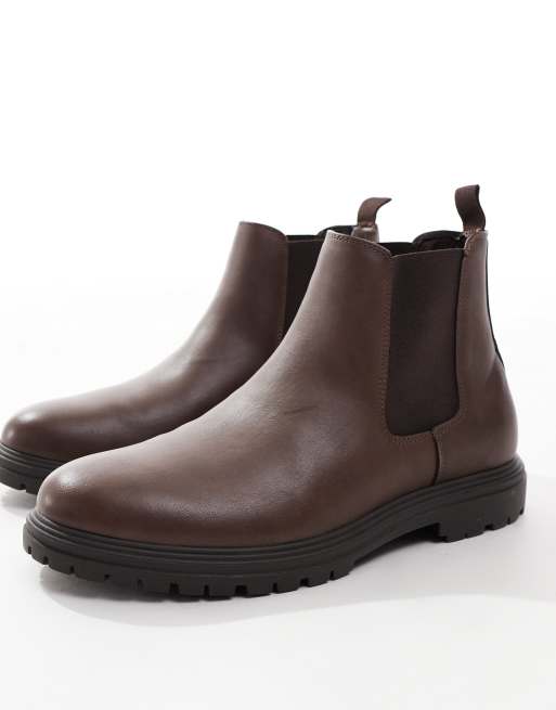 Botines Chelsea marrones Dalton de schuh, 3 de 4