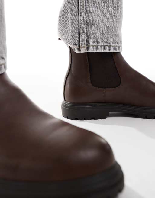 Botines Chelsea marrones Dalton de schuh, 4 de 4