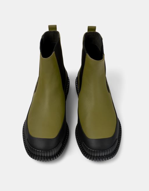 Botines Chelsea multicolores acolchados de cuero de Camper ASOS