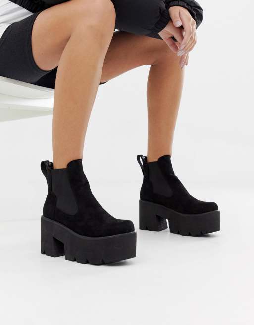 Asos discount botines plataforma