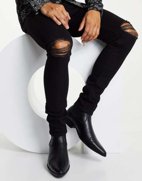 Botas y Botines de Piel de Moda para Hombre