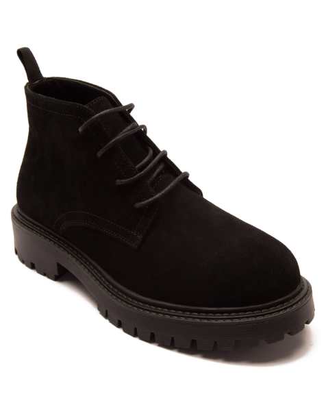Botines Chukka negros con cordones de ante Axel de Off The Hook - view 1