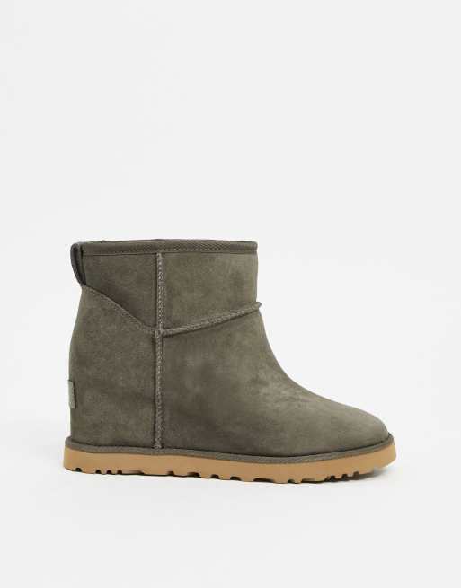 Botines cl sicos en tono pizarra con cu a interior Femme de UGG