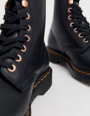 Botines De Cuero En Negro 1460 Soapstone De Dr Martens Asos