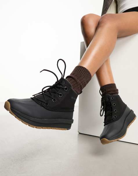 Botas Trekking Mujer Impermeables Alaska Negras