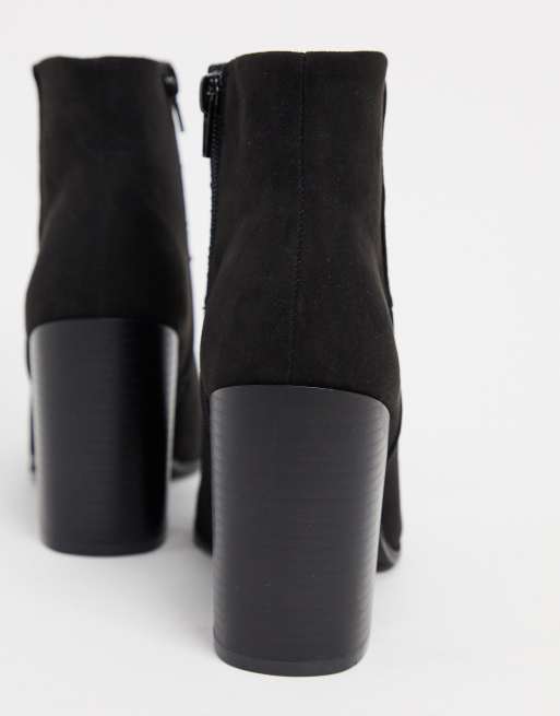 Botines de tacón en negro Recite de ASOS DESIGN, 2 de 4