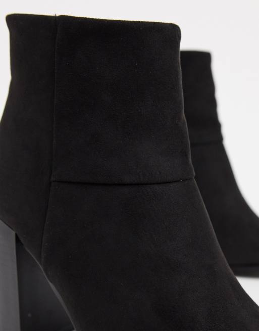 Botines de tacón en negro Recite de ASOS DESIGN, 4 de 4