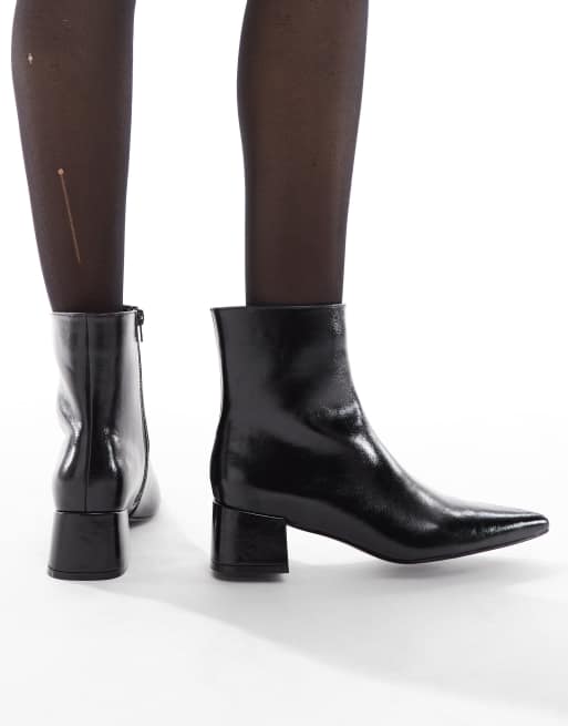 Botines negros con tacón Bridget de schuh, 3 de 4