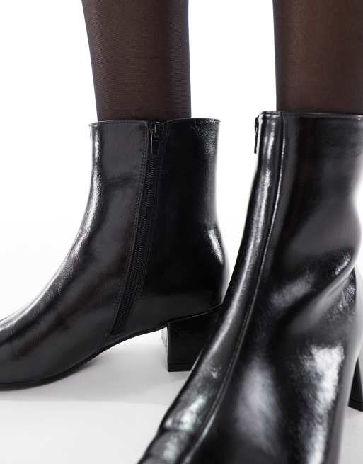Botines negros con tacón Bridget de schuh, 4 de 4