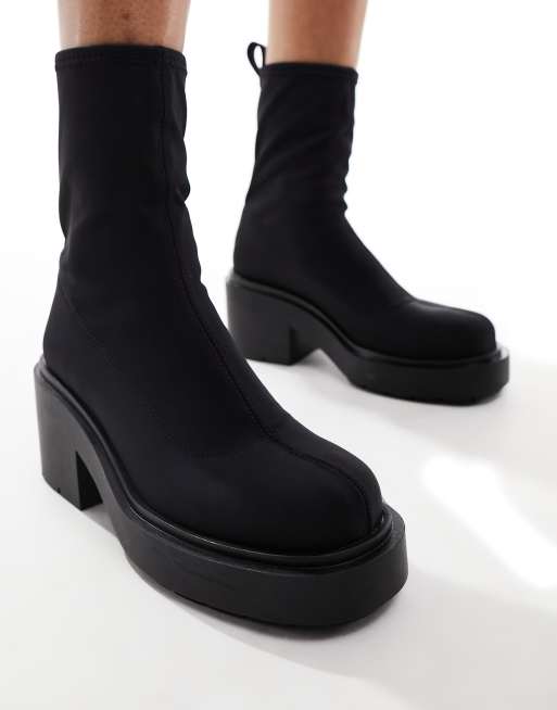 Asos botines plataforma hot sale