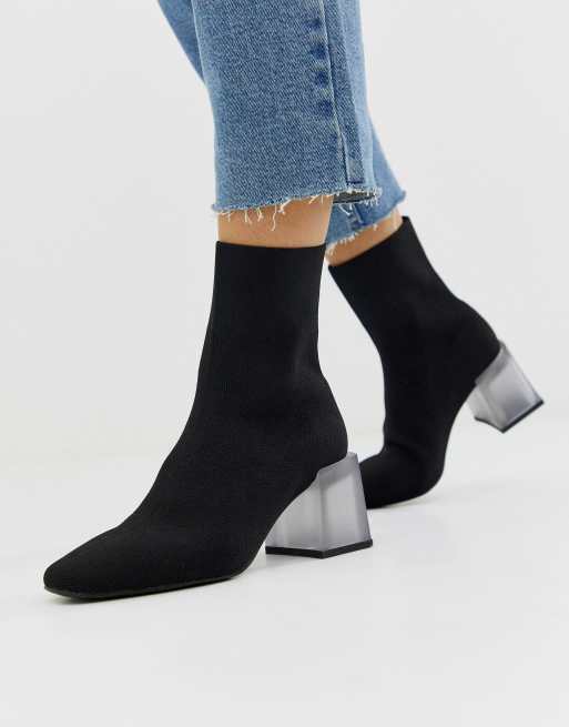 Botines negros asos hot sale