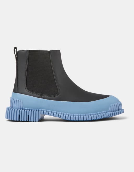 Botines negros y azules Pix de Camper