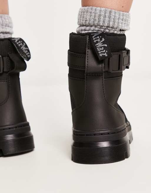 Botines técnicos con tira en el tobillo en negro Combs de Dr Martens , 2 de 4